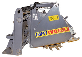 fresa asfalto minipala - Giffi Noleggi