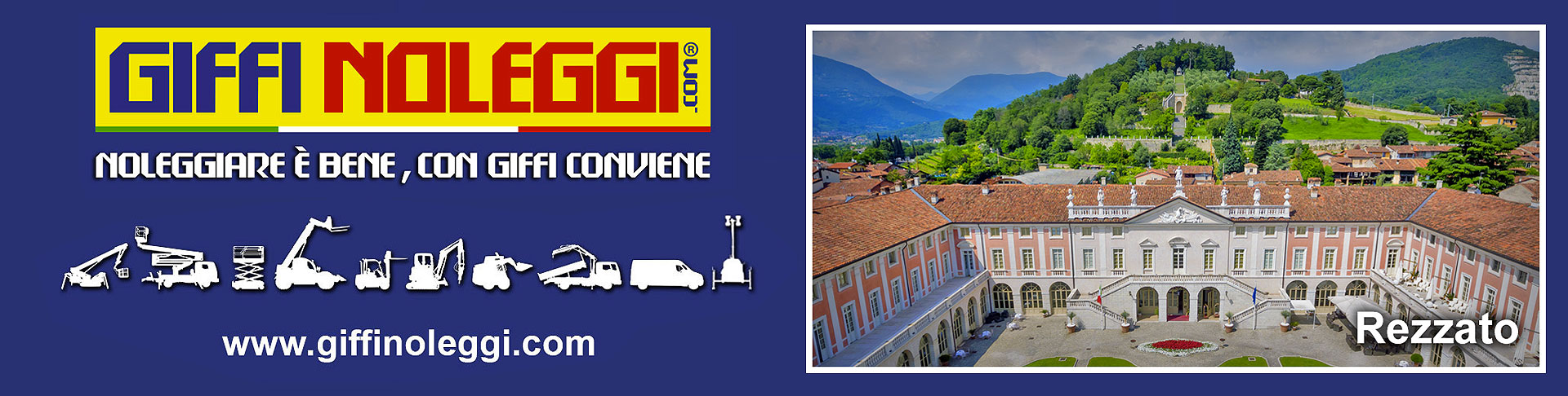 noleggio piattaforme aeree Rezzato - Giffi Noleggi