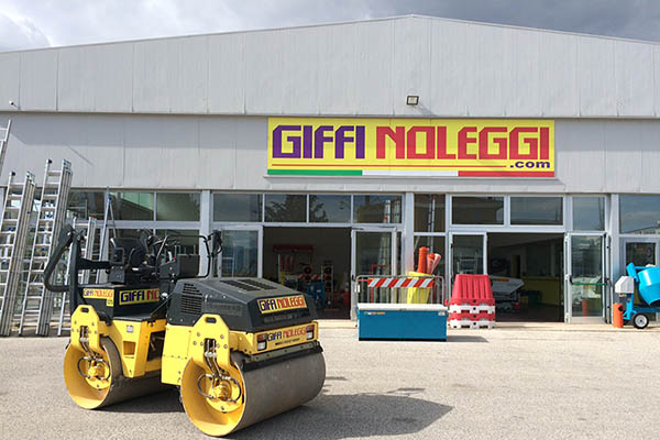 rullo compressore a noleggio roma